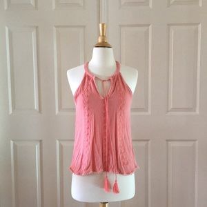 Orange/peach tank top